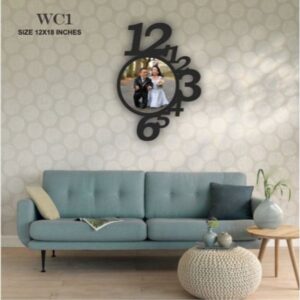 Wooden Wall Clock 01