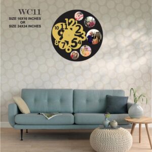 Wooden Wall Clock 11