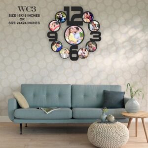 Wooden Wall Clock 03