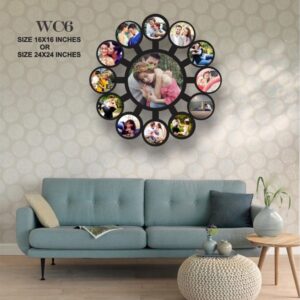 Wooden Wall Clock 06