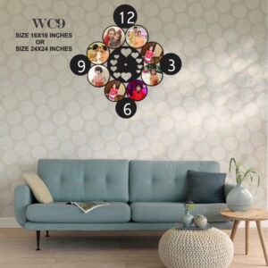 Wooden Wall Clock 09